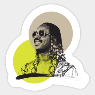 Stevie Wonder Sticker